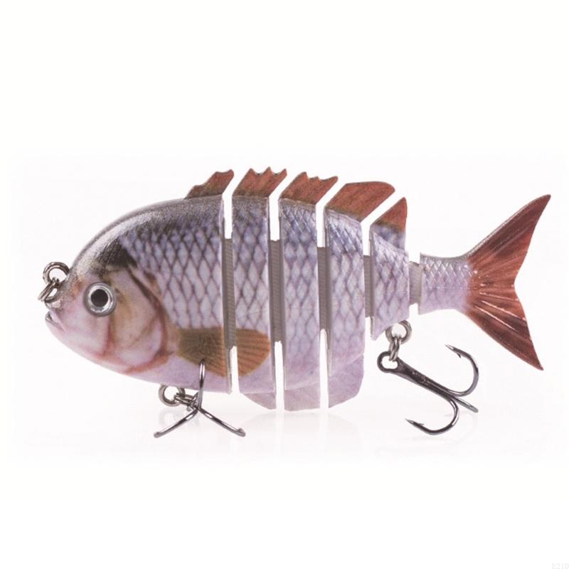 Fishing Hook Treble - หลายส่วนประดิษฐ์ปลาเหยื่อ Fishhooks Jointed Swimbait Crankbait ตกปลาที่สมจริง