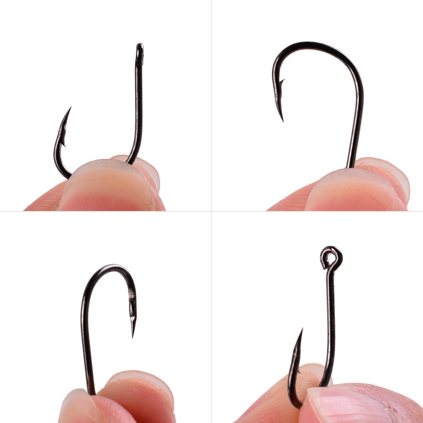 100ชิ้น/กล่อง # 3~ # ตะขอเหล็ก - Fishing Hook Circle บทวิจารณ์และราคา