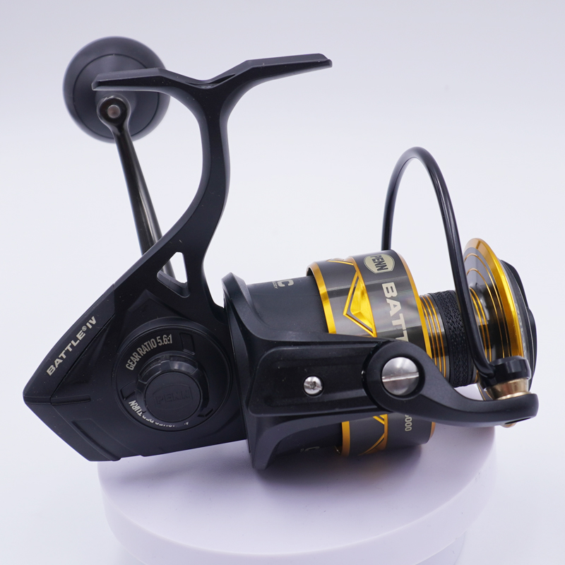 รอกสปินนิ่ง PENN Battle IV3000 - Penn Reel Battle บทวิจารณ์และราคา
