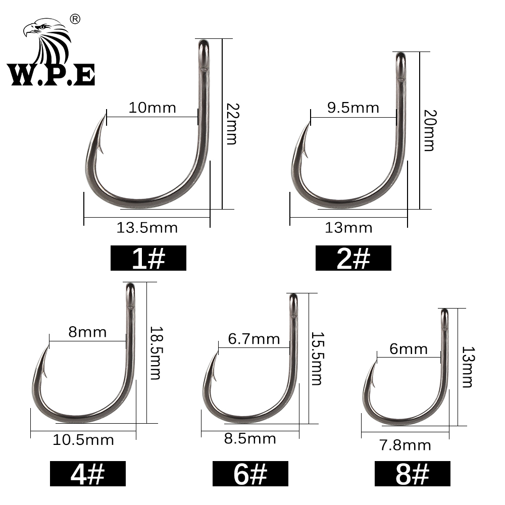 W.P.E BKK 30ชิ้น/ล็อตตะขอตกปลา - Fishing Hook Circle บทวิจารณ์และราคา