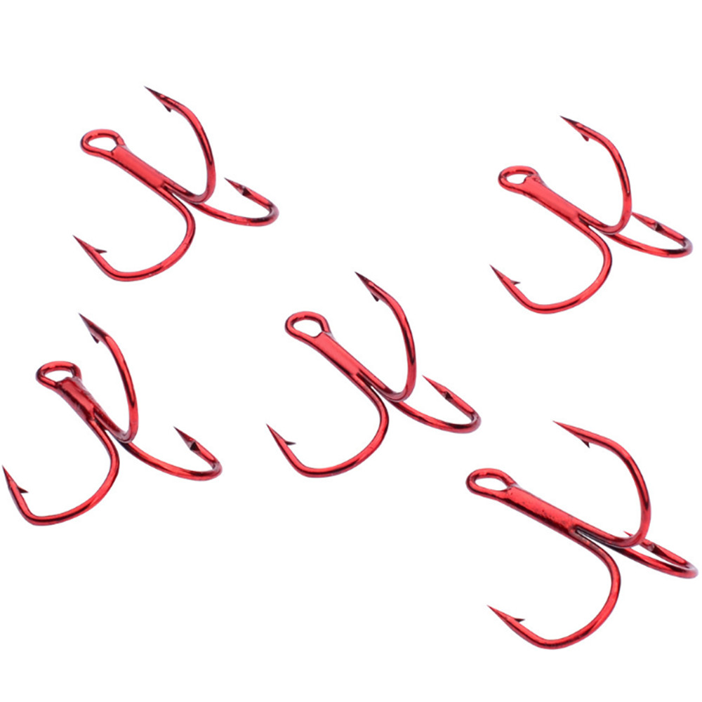 20 ชิ้น/ล็อตสีแดง 2/4/6/8/10 # - Fishing Hook Offset บทวิจารณ์และราคา
