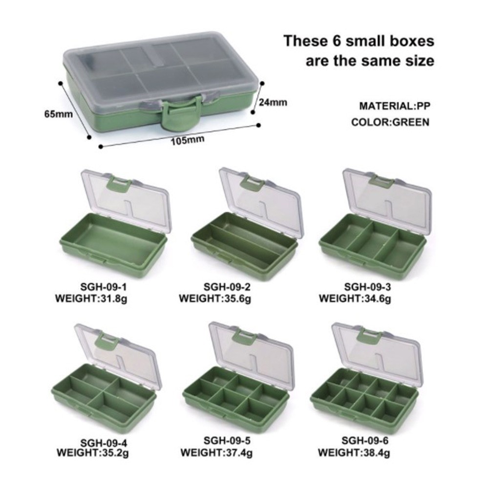กล่องเก็บของแยกส่วน 4/8 ช่อง,  - Fishing Hook Box บทวิจารณ์และราคา