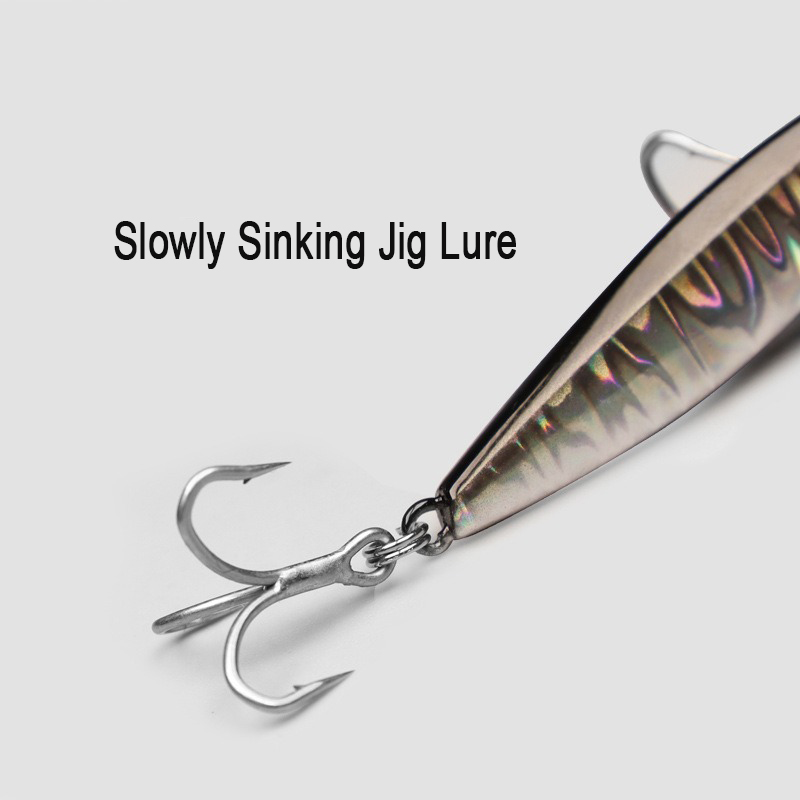 เหยื่อตกปลาจิ๊กกิ้ง โลหะ น้ำหน - Fishing Hook Treble บทวิจารณ์และราคา