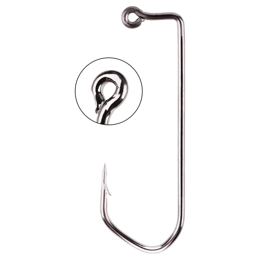 10 ชิ้น Offset กีฬาวงกลมตะขอตก - Fishing Hook Circle บทวิจารณ์และราคา