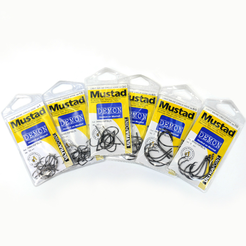 Original MUSTAD 39951 ตะขอตกปล - Fishing Hook Circle บทวิจารณ์และราคา