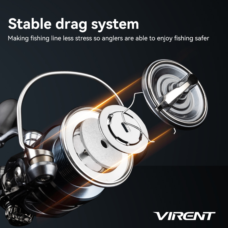 รอกตกปลา TSURINOYA VIRENT 1000 - Kastking Reel Zephyr บทวิจารณ์และราคา