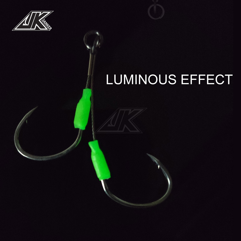 JK 3PACK สวมใส่ Jigging Hook ล - Fishing Hook Offset บทวิจารณ์และราคา