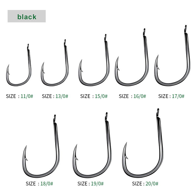 PROBEROS 30Pcs Carbon Steel Of - Fishing Hook Offset บทวิจารณ์และราคา