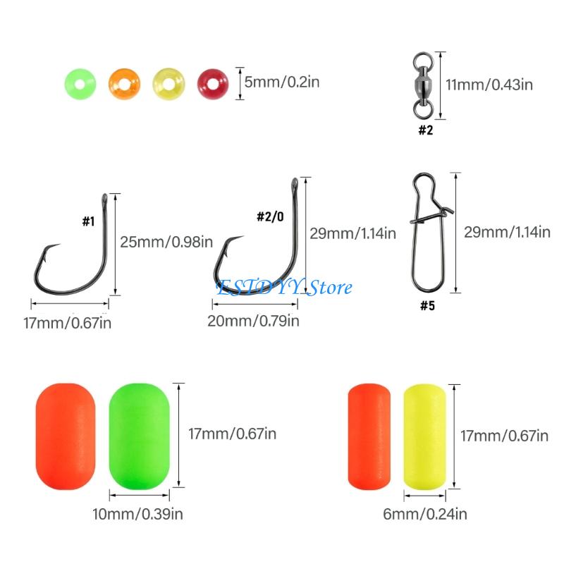 G6DE น้ำหนักเบา Antitangle ประ - Fishing Hook Circle บทวิจารณ์และราคา