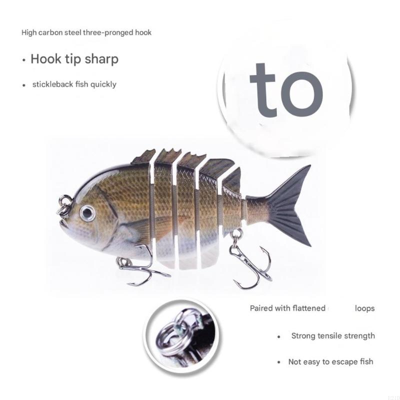 หลายส่วนประดิษฐ์ปลาเหยื่อ Fish - Fishing Hook Treble บทวิจารณ์และราคา