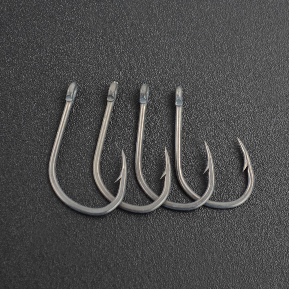 100 ชิ้นสแตนเลสสตีลตะขอหนามสูง - Fishing Hook Barbless บทวิจารณ์และราคา