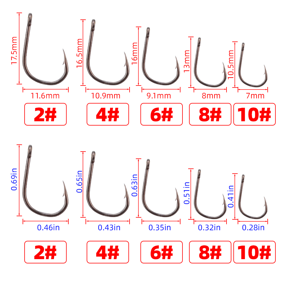 100 ชิ้นสแตนเลสสตีลตะขอหนามสูง - Fishing Hook Barbless บทวิจารณ์และราคา