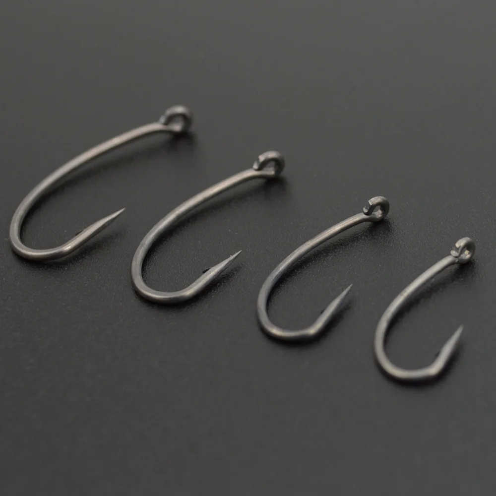 100 ชิ้นเคลือบคาร์บอนสูงสแตนเล - Fishing Hook Assortment บทวิจารณ์และราคา