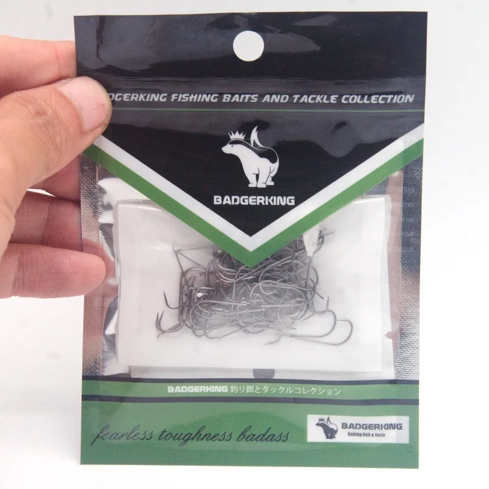 เบ็ดตกปลาขนาดเล็ก 50 ชิ้น/ชุด  - Fishing Hook Barbless บทวิจารณ์และราคา