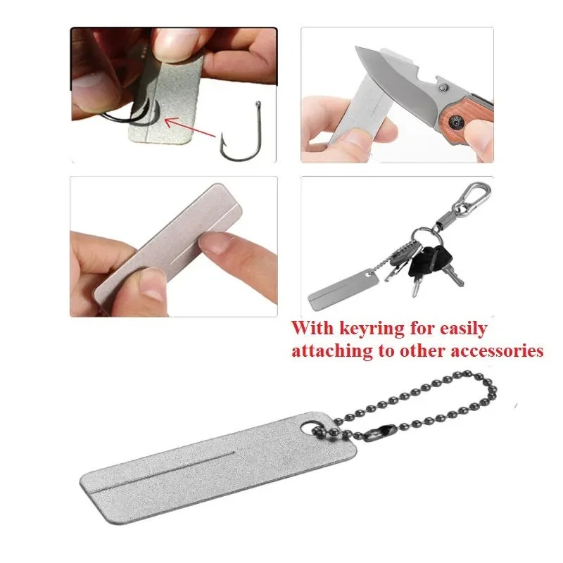 เครื่องเหลาเพชรพกพา ความแข็งสู - Fishing Hook Sharpener บทวิจารณ์และราคา