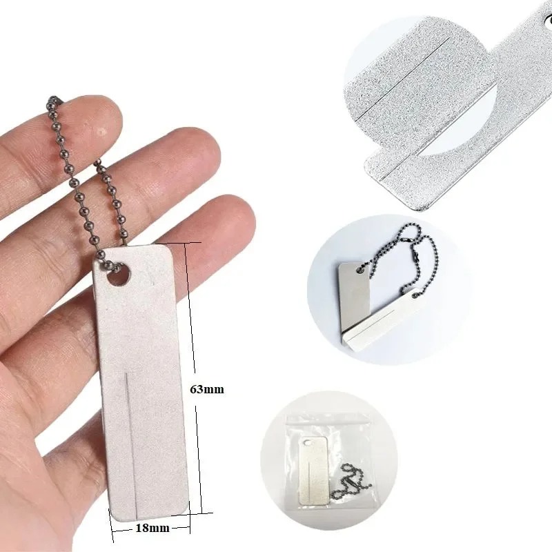 เครื่องเหลาเพชรพกพา ความแข็งสู - Fishing Hook Sharpener บทวิจารณ์และราคา