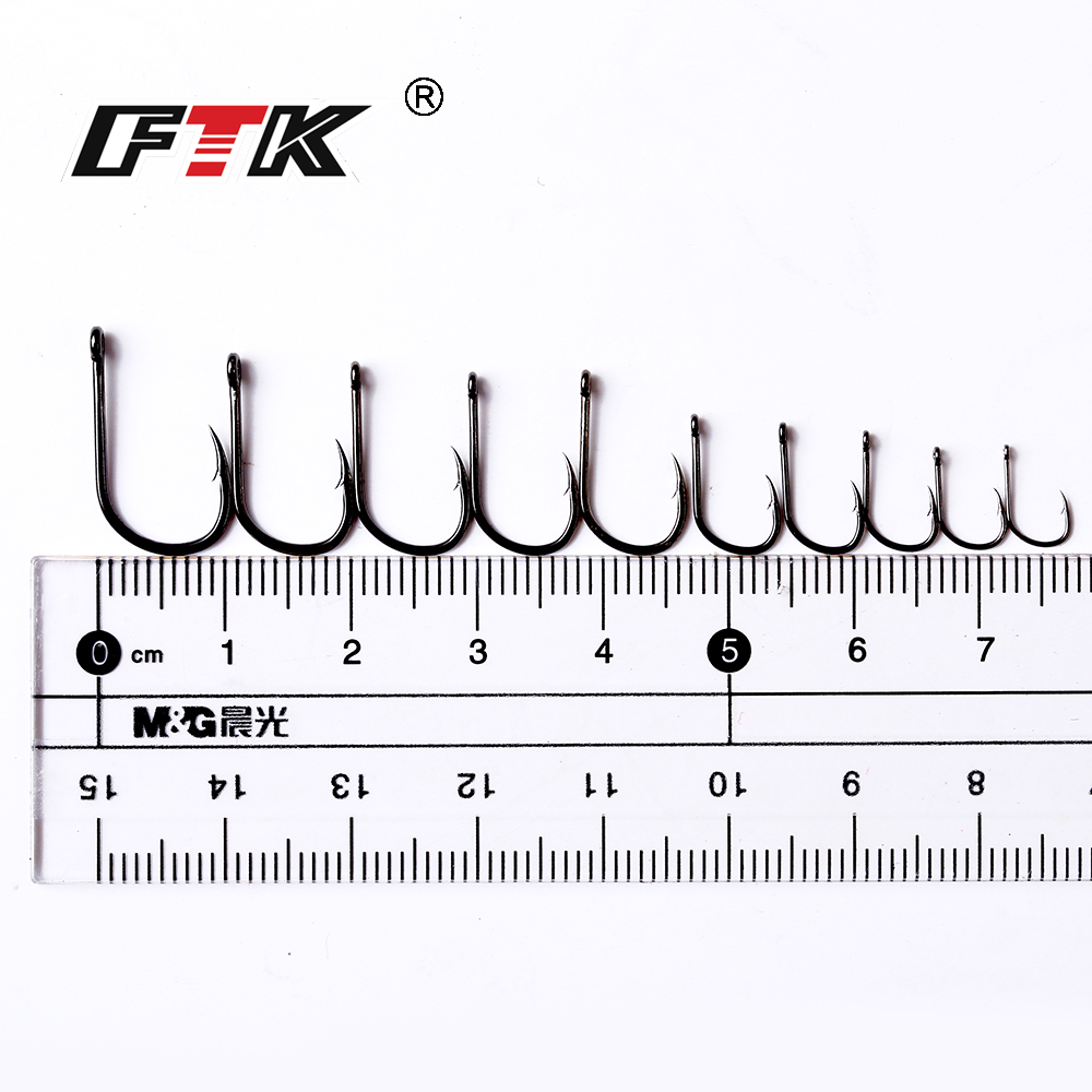 FTK 80Pcs ISEAMA ตะขอตกปลาชุดเ - Fishing Hook Circle บทวิจารณ์และราคา